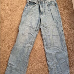 Abercrombie & Fitch Light Blue Straight Jeans